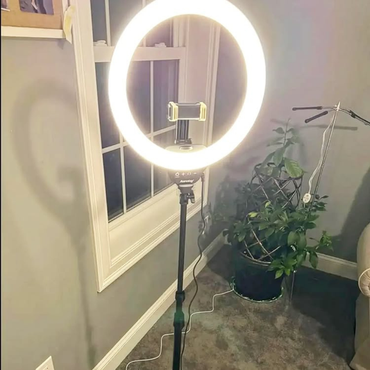 Regulowana Lampa Pierścieniowa LED